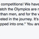NBC Olympics Facebook comment.
